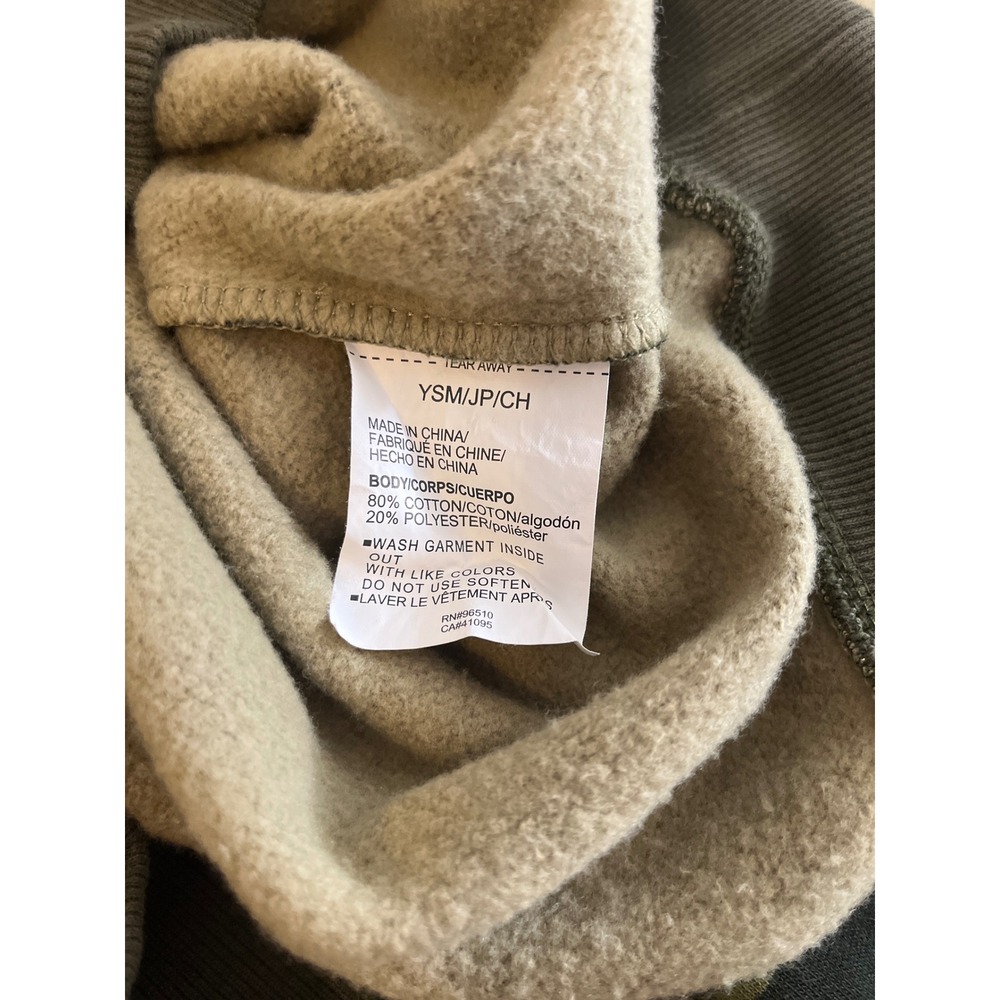 Under Armour Kids Camo Hoodie ColdGear Youth Small Pullover - Picture 4 of 4